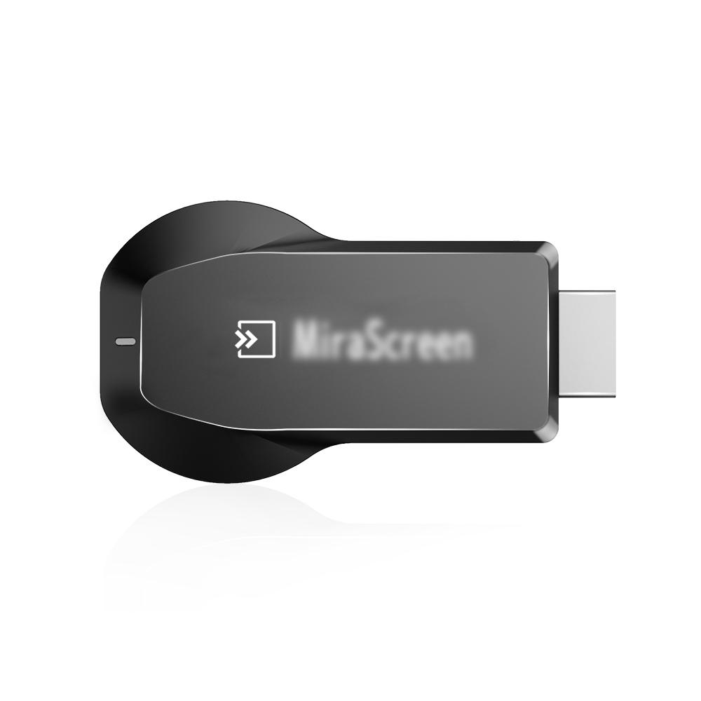 Mirascreen E5M Wireless TV Dongle Receiver for HDTV 2.4G WiFi 1080P DLNA Airplay Mirroring Tương thích với iPhone iPad