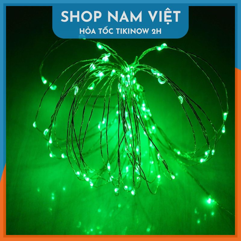 Đèn Led Đom Đóm Dây Đồng Uốn Dẻo Trang Trí Noel, Giáng Sinh, Năm Mới