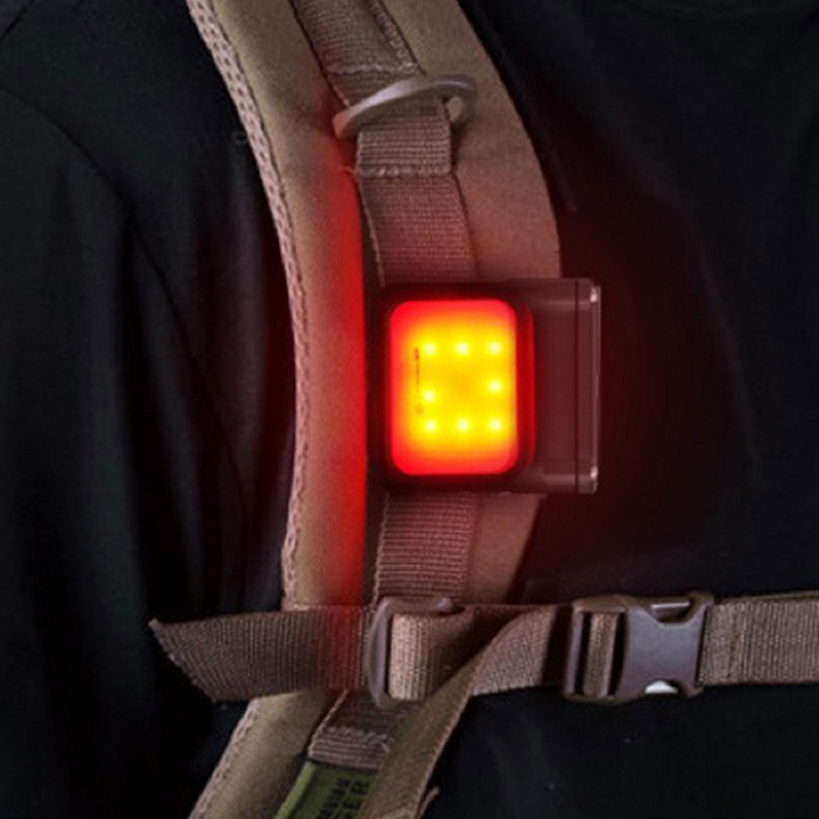 Mini LED Flashlight Body Sensor Lightweight with Head Strap Bright