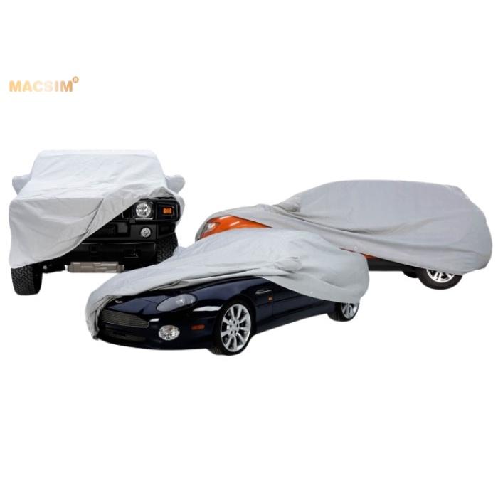 Bạt phủ ô tô chất liệu vải không dệt cao cấp thương hiệu MACSIM dành cho hãng xe Cadillac màu ghi - trong nhà,ngoài trời
