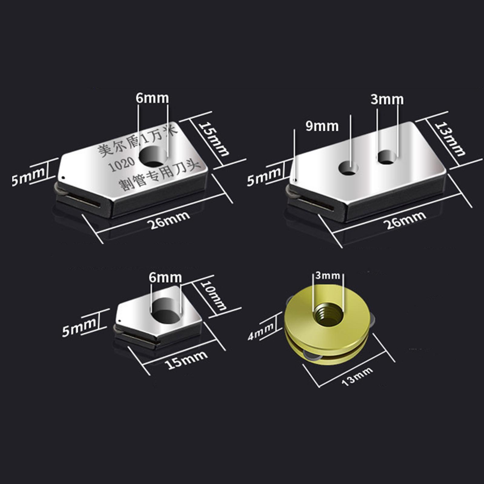 Cutting Head Replacement for Glass Bottle Cutter Tool, 6mm aperture, DIY Crafts Durable Material