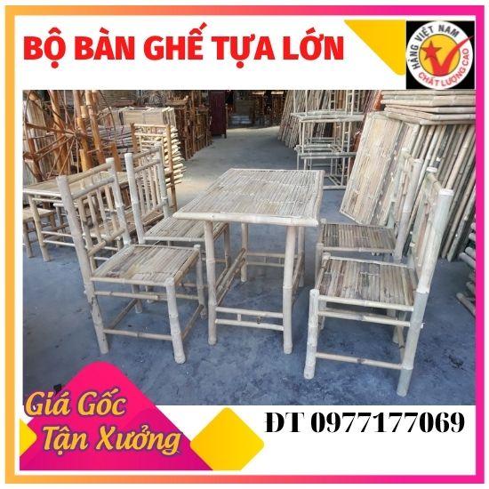 Ghế đôn tre ,ghế tầm vông cho quán bún đậu mắm tôm ,quoán ốc vỉa hè