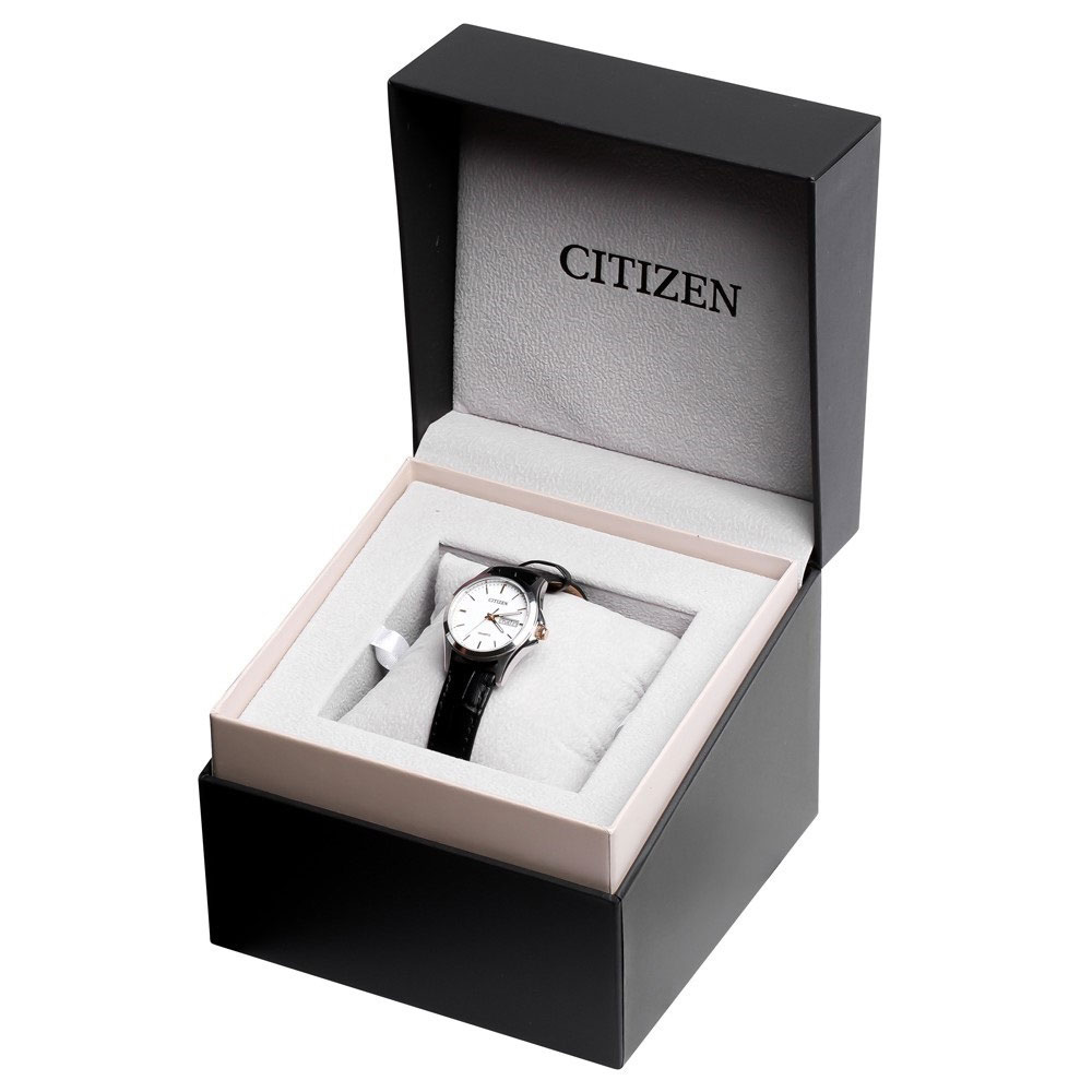 Đồng Hồ Nữ Citizen Dây Da EQ0599-11A - Mặt Trắng