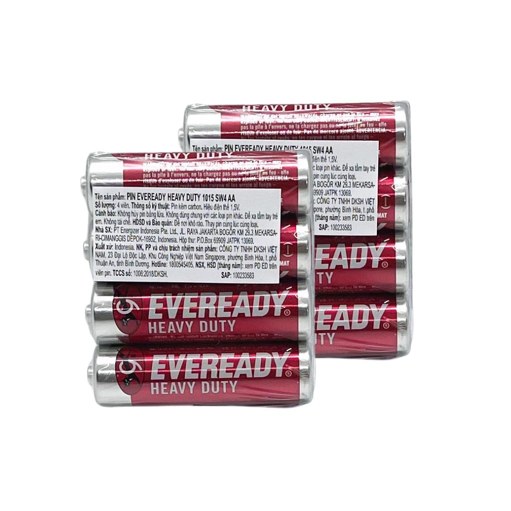 Giá Hủy Diệt , Bộ 8 Pin AA ENERGIZER Eveready 1,5V Siêu bền bỉ - hàng chính hãng