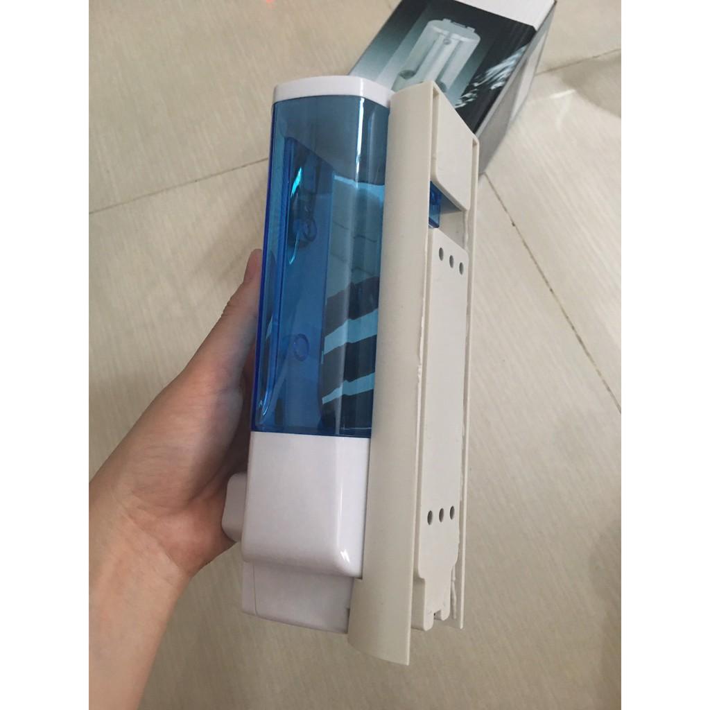 Bộ 2 Hộp đựng nước rửa tay xà phòng treo tường nhấn một bình