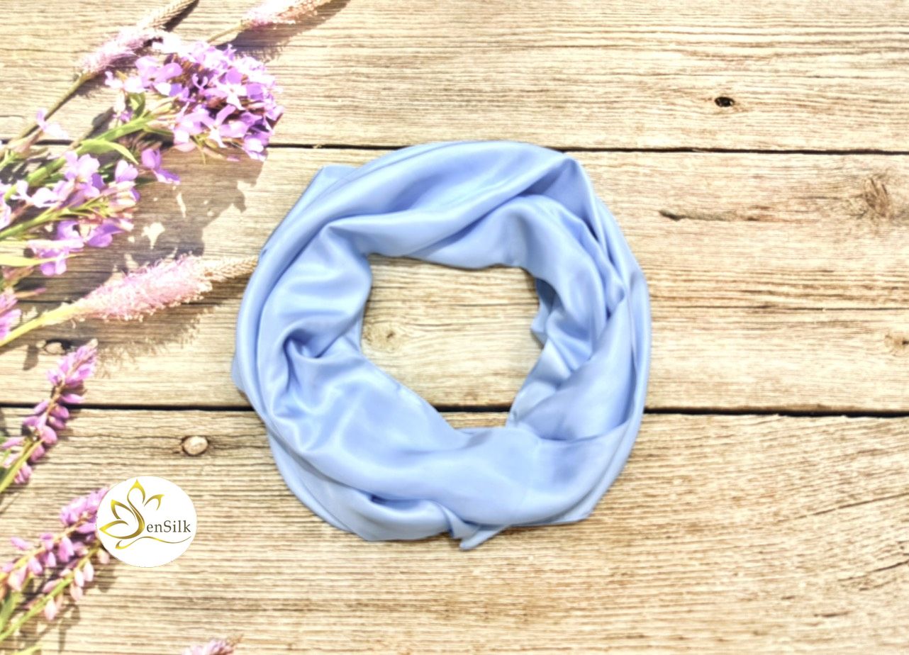 Khăn Lụa Sen Silk Việt Nam - 100% Lụa tơ tằm cao cấp - Silk Scarf for Women Event Business Travel