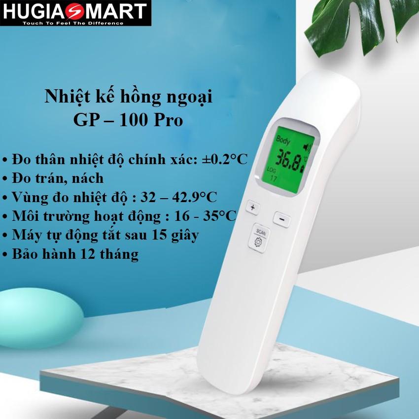 Nhiệt kế hồng ngoại, máy đo thân nhiệt đo trán, nách GP-100 Pro