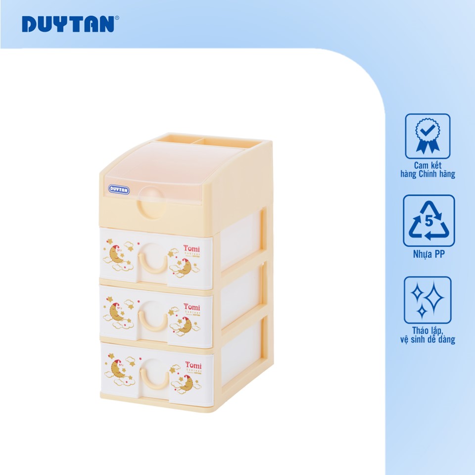 Tủ Tomi 4 Ngăn Duy Tân Nhỏ Gọn, Tiện Lợi