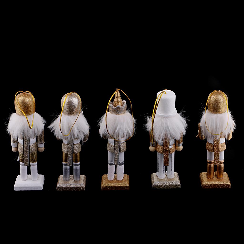 Vintage 12 cm Gỗ Ngân Khánh Tay Trống Người Lính Hình Hình Nhà Đồ Trang Trí