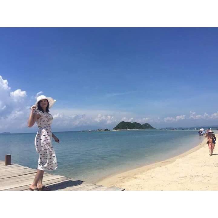 Đầm Maxi 2 kiểu thời trang CC