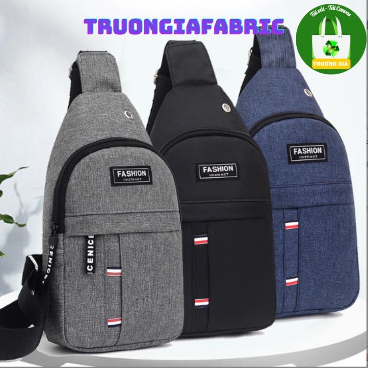 Túi đeo chéo Hàn Quốc Túi đeo ngực leo núi ngoài trời đeo chéo một bên vai Túi đeo chéo vải Oxford Fashion thể thao