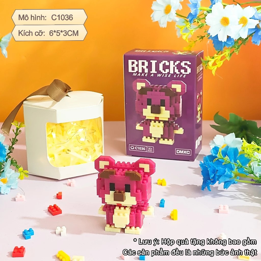 [Quà tặng ngẫu nhiên không bán] Đồ chơi mini cho bé, đồ chơi lắp ráp xếp hình thông minh