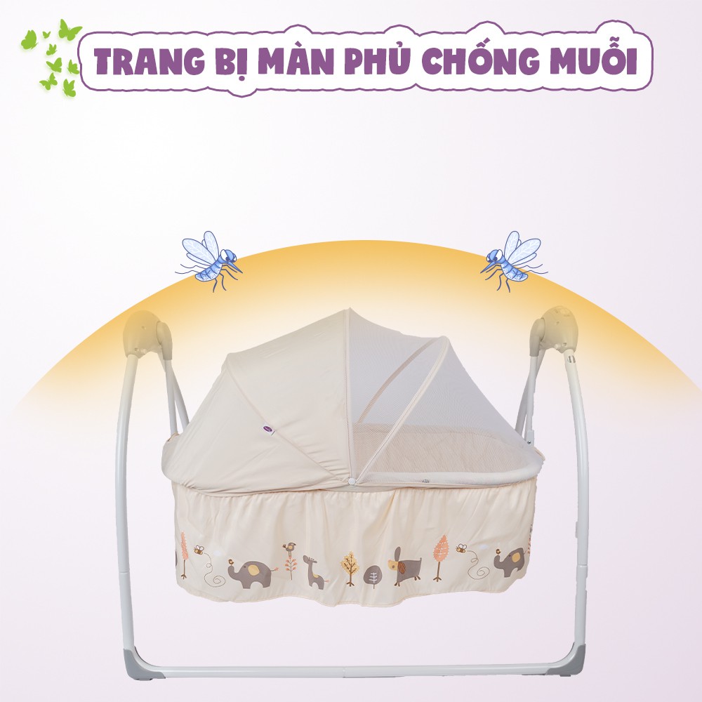 Nôi tự động cao cấp cho bé SG239