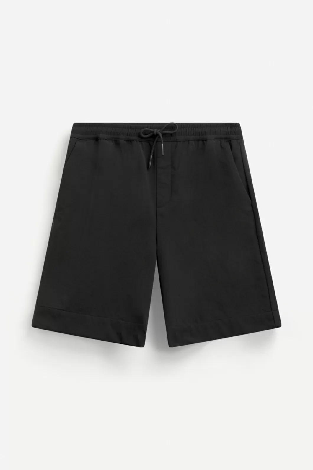 Quần Short Nam ROUTINE Nylon Rút Dây Trơn Có Túi Sau Form Relax - 10S24PSH029 | LASTORE MENSWEAR