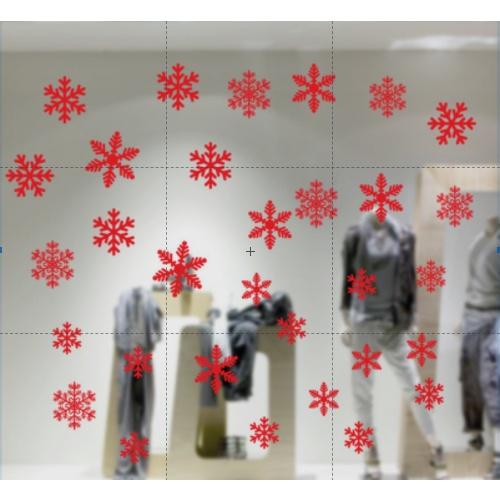 Decal Hít Tĩnh Điện dán tường Noel - Nhiều mẫu