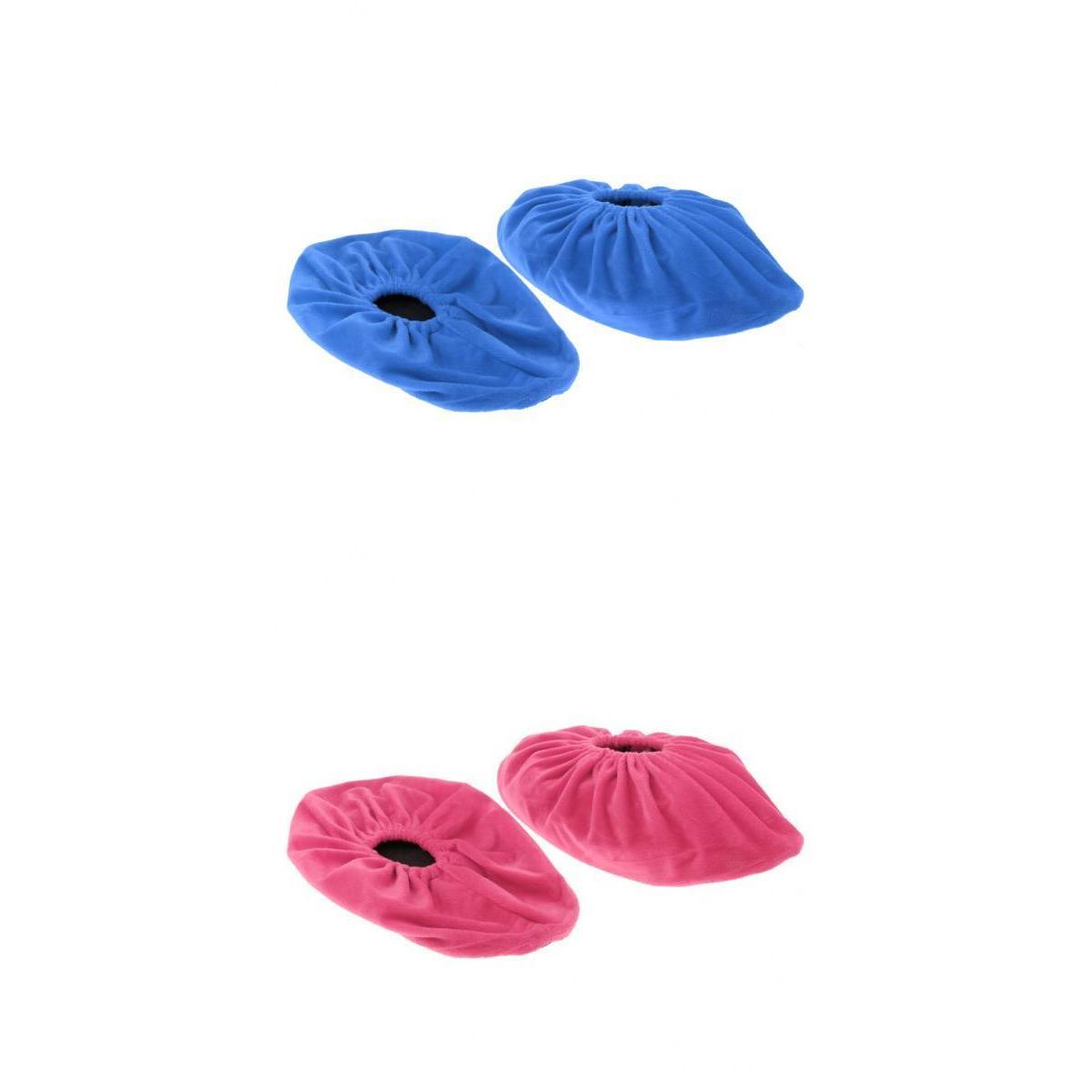 2 Pairs Premium Shoe Covers Waterproof Washable Reusable Non Slip Overshoes for Indoor/Outdoor