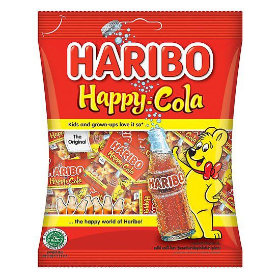 Kẹo dẻo Haribo Happy Cola của Đức 200g