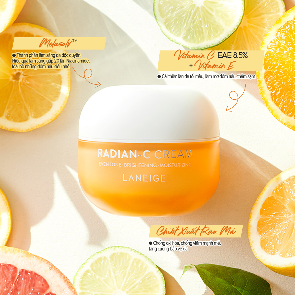 Kem Dưỡng Sáng Da Laneige Radian-C Cream 50ml