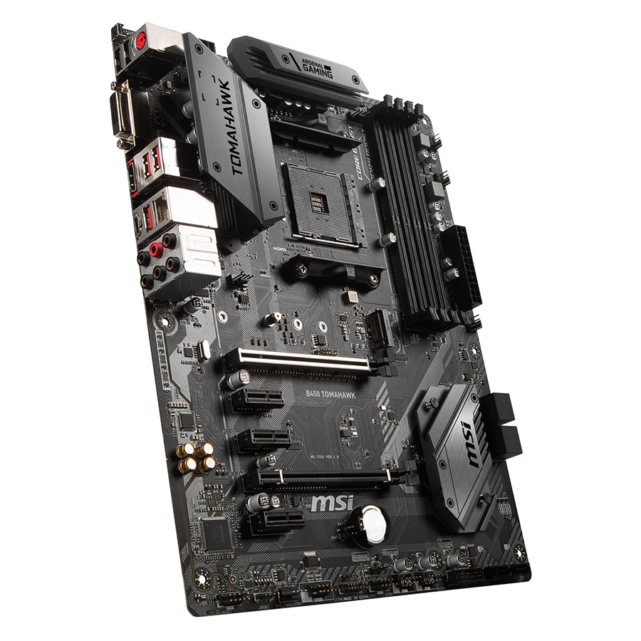 Bo Mạch Chủ Mainboard MSI B450 TOMAHAWK  Socket AM4 - Hàng Chính Hãng