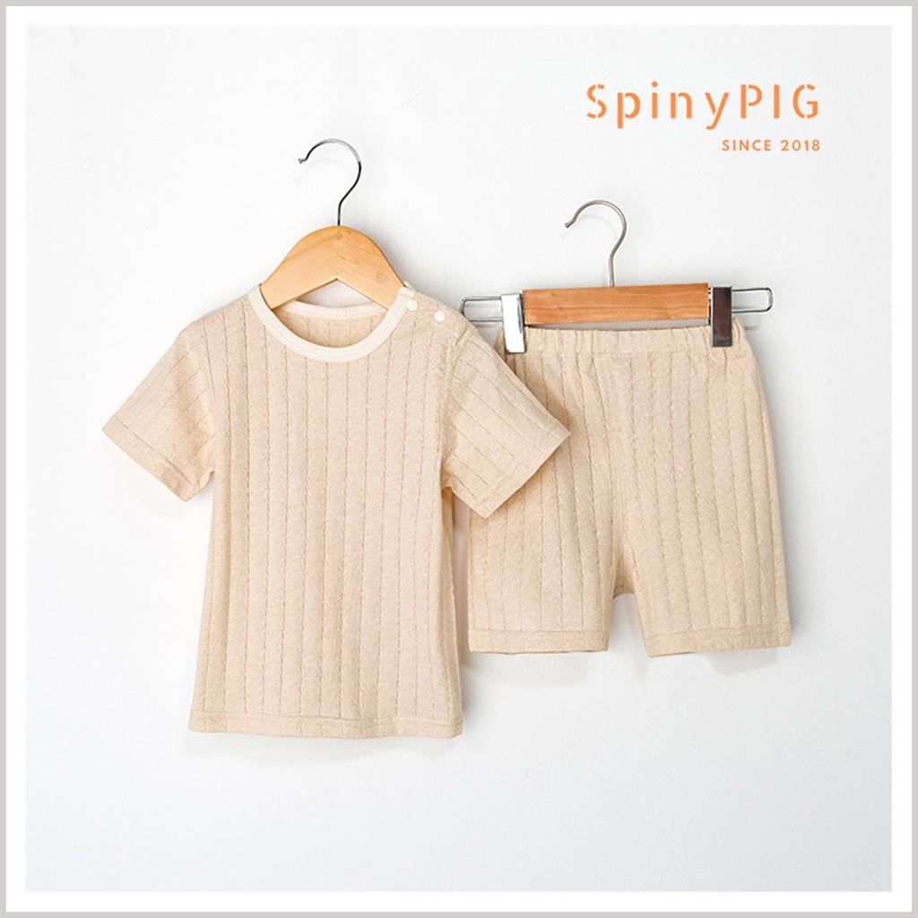 Bộ quần áo cho bé 0-4 tuổi 100% cotton hữu cơ tự nhiên không chất tẩy nhuộm chất liệu thoáng khí dành cho mùa hè