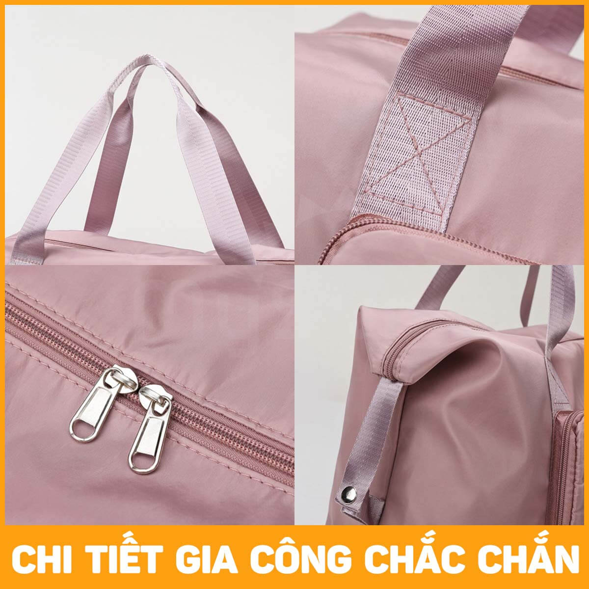Túi xách đựng đồ du lịch quần áo cá nhân gấp gọn 2 tầng cỡ lớn cho nam nữ chính hãng MySun Double
