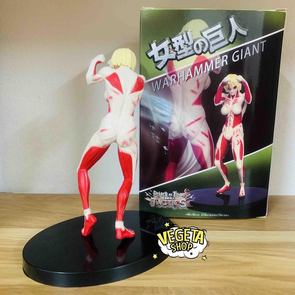 Mô hình Attack On Titan - Annie Leonhart - Titan hình nữ Female Titan - Titan nữ nhân - Fullbox 16cm - Đại chiến titan
