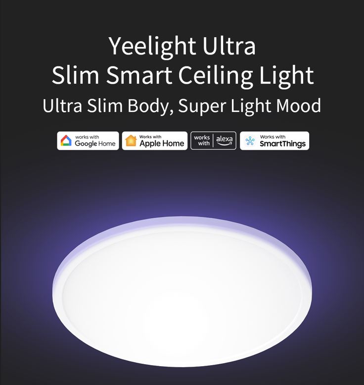 Hình ảnh YEELIGHT COMENT 235C - ĐÈN LED ỐP TRẦN THÔNG MINH SIÊU MỎNG - HỖ TRỢ HOMEKIT - NHẬP KHẨU CHÍNH HÃNG