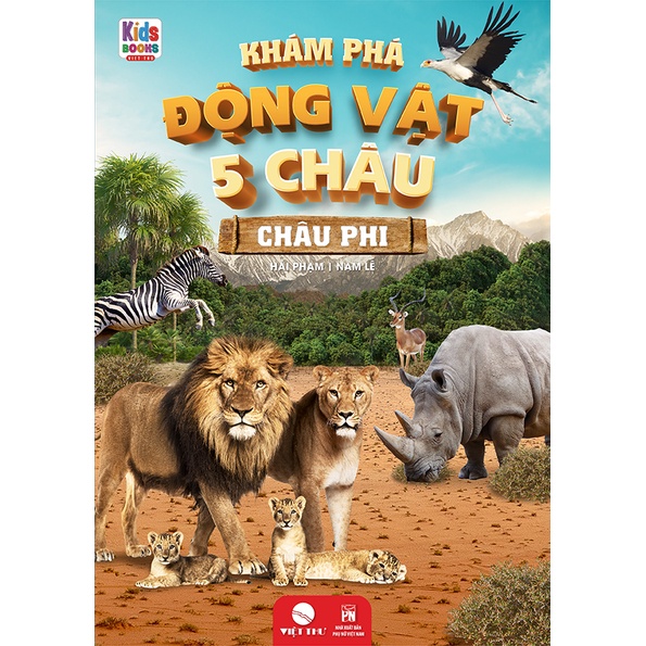 Khám Phá Động Vật 5 Châu Châu Phi -