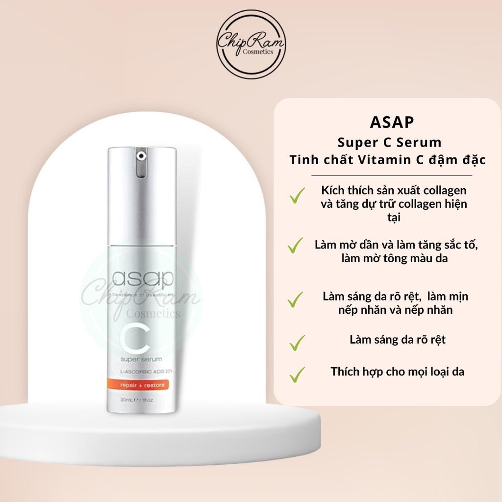 Serum Super C – Tinh Chất Vitamin C Đậm Đặc Ngừa Lão Hóa, Làm Trắng Mịn Da 30ml