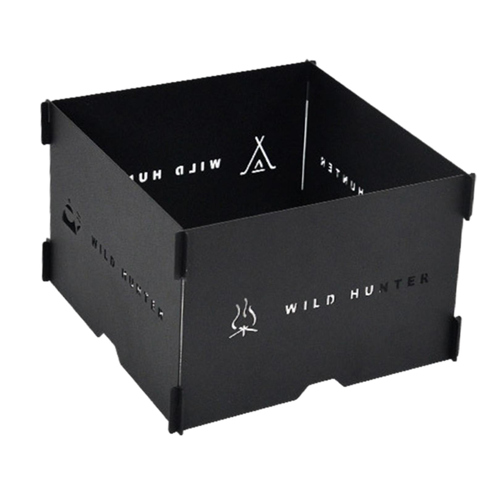 Camping Furnace Windscreen Gas Cassette Windshield with Carrying Bag Rack Multifunctional Cooker Wind Screen for BBQ Backpacking