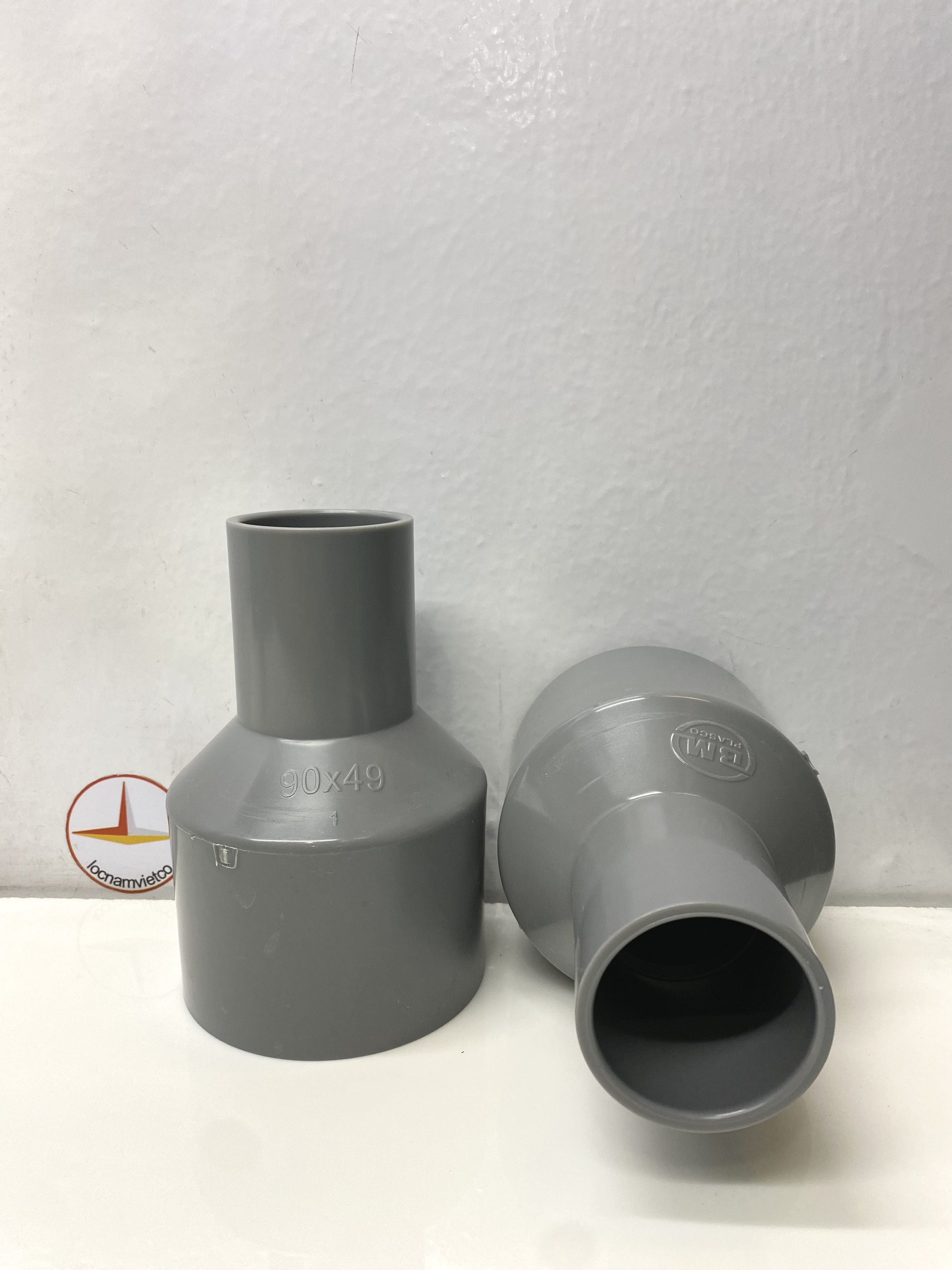 Nối giảm 90 x 49 nhựa PVC Bình Minh _N90x49