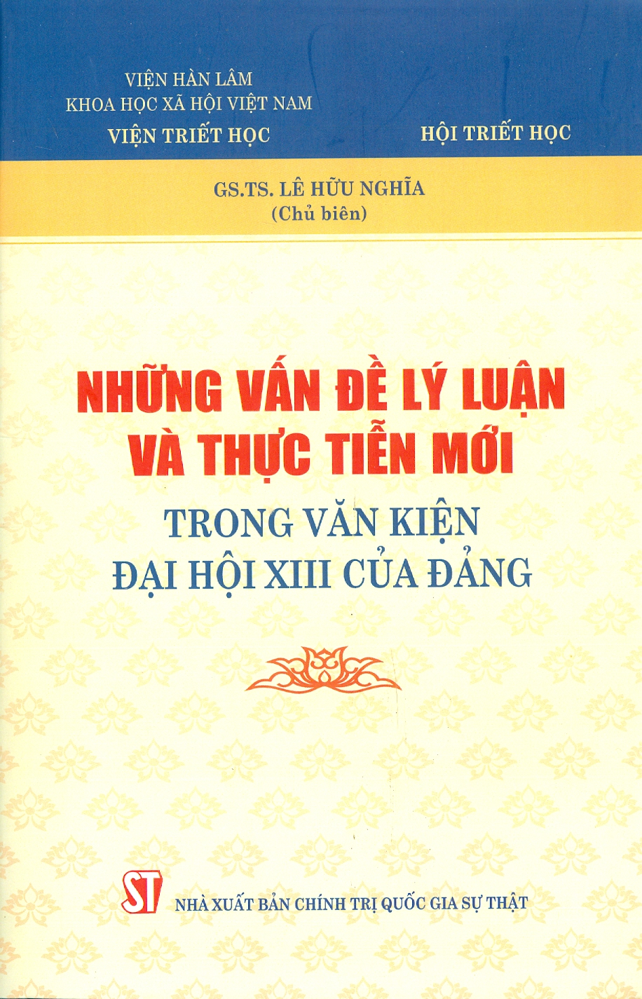 Những Vấn Đề Lí Luận Và Thực Tiễn Mới Trong Văn Kiện Đại Hội Đảng XIII Của Đảng