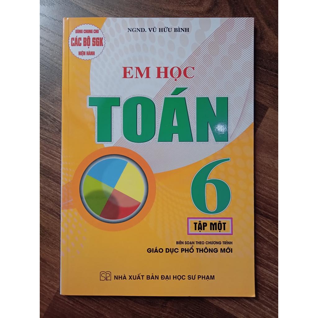 Sách - Combo Em Học Toán Lớp 6