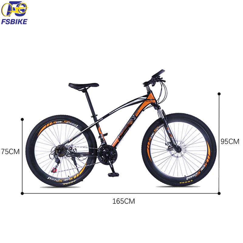 Xe Đạp Thể Thao Địa Hình FSBike NS-06 Vành 26 inch 24 Tốc Độ+ Mũ Bảo Hiểm,Khóa Dây Và Chắn Bùn