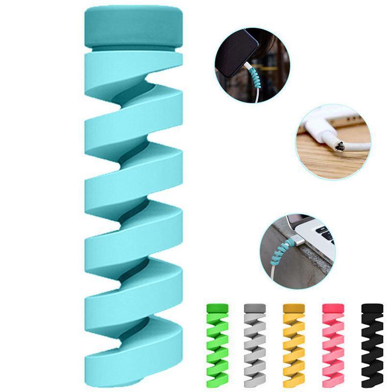 Set 2 Phụ Kiện Bảo Vệ Dây Cáp Sạc Điện Thoại Iphone