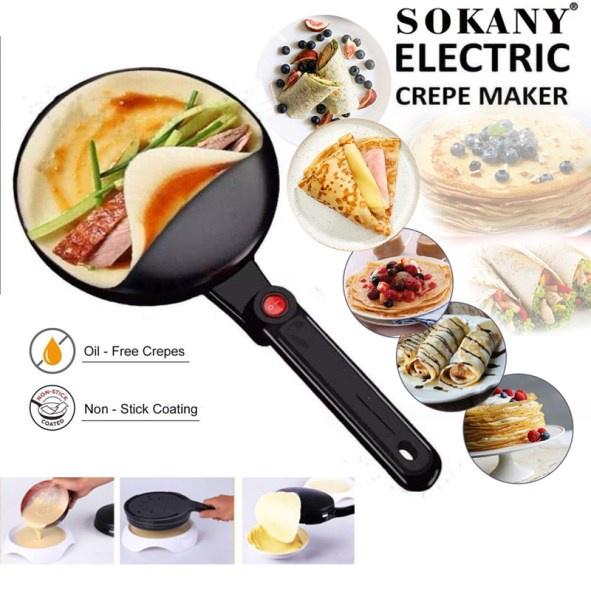 Máy Làm Bánh Cuốn, Bánh Tráng, Bánh Crepe, Bánh Pancakeo SK-5208