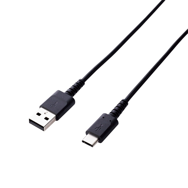 COMBO Củ sạc 2 cổng USB-A 24W ELECOM MPA-ACU05 + Cáp Sạc Type C ELECOM - Hàng Chính Hãng