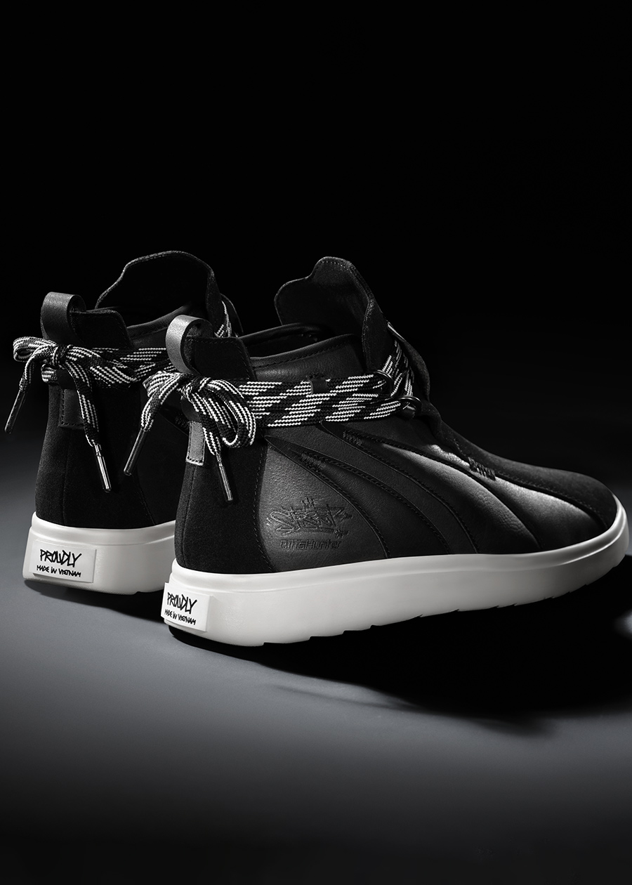 Giày Thể Thao Nam/Nữ Biti's Hunter Street x VietMax - Arising Vietnam R8 Black DSWH05700