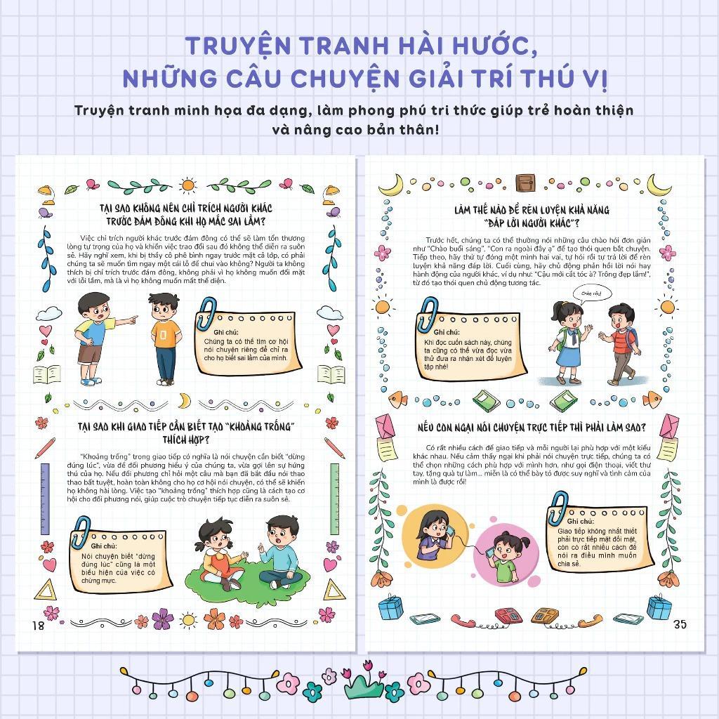 Sách - Sách Bách Khoa Toàn Thư Vui Nhộn - Khơi Dậy Khả Năng Giao Tiếp/Thí Nghiệm Khoa Học/Quản Lý Thời Gian/... (Trọn Bộ)