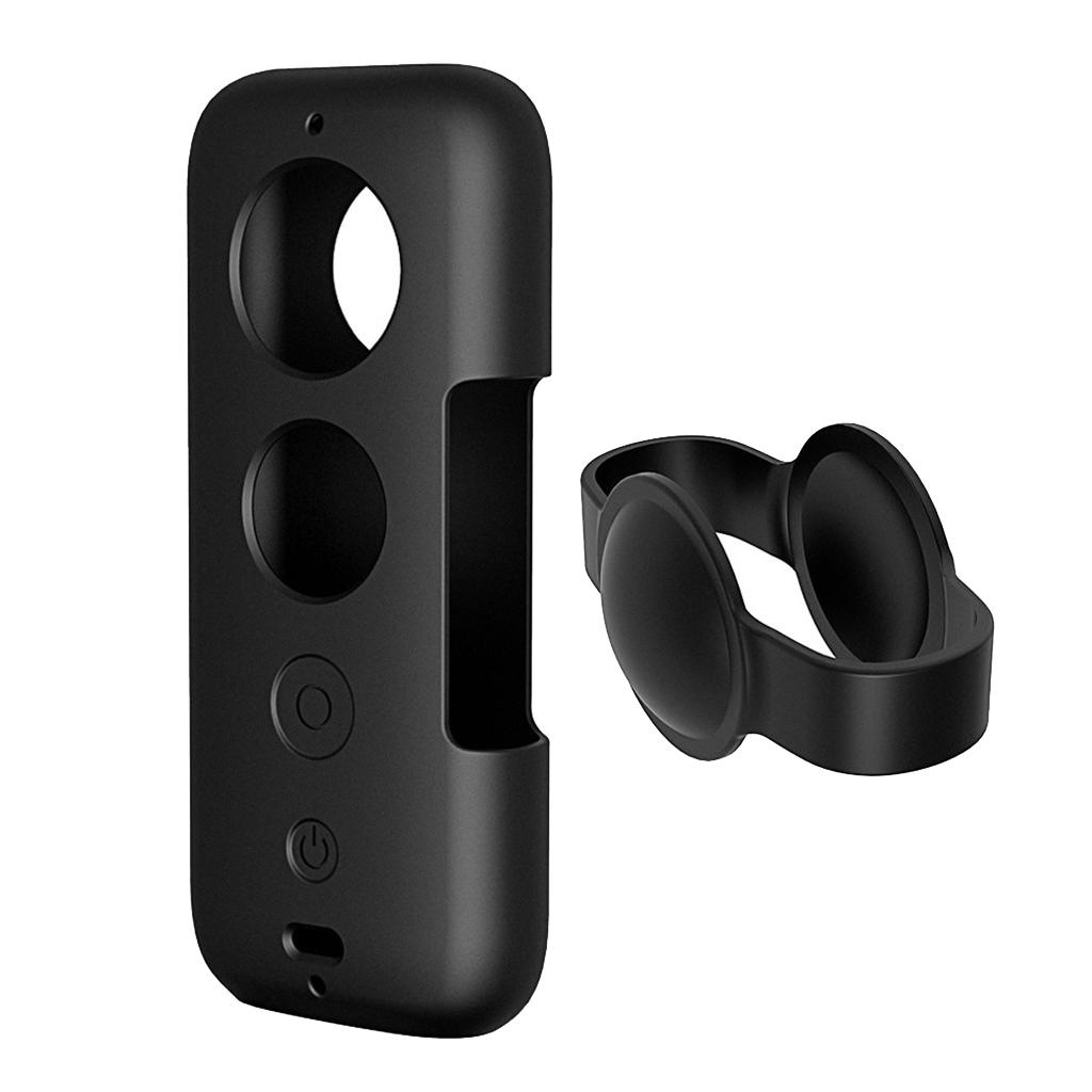 Bảo Vệ Silicone Cover Dành Cho Insta360 1 X Camera Hành Động, chống Trầy Xước Da Trường Hợp Bao Trong Nhà Và Ng