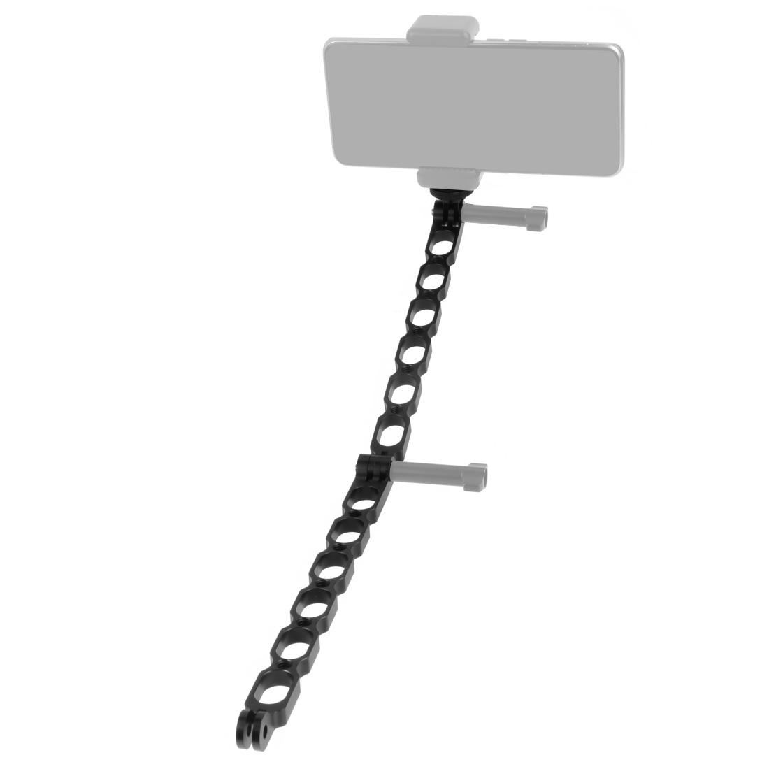 Nhôm selfie mở rộng cánh tay mũ bảo hiểm kéo dài khung que 1/4 lỗ cho goPro insta360 một r x2 camera hành động tay cầm tay