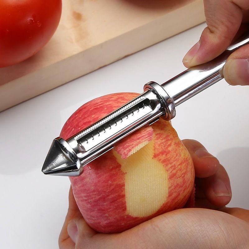 Nạo rau củ quả Inox cao cấp đa năng 4 in 1