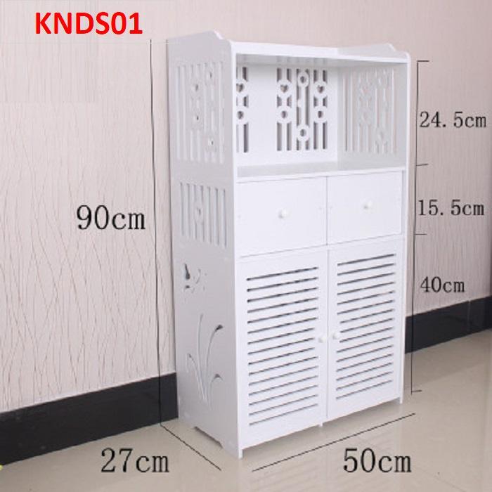 TỦ KỆ NHÀ TẮM - TỦ KỆ ĐA NĂNG KDNS01 - NỘI THẤT LẮP RÁP Viendong adv