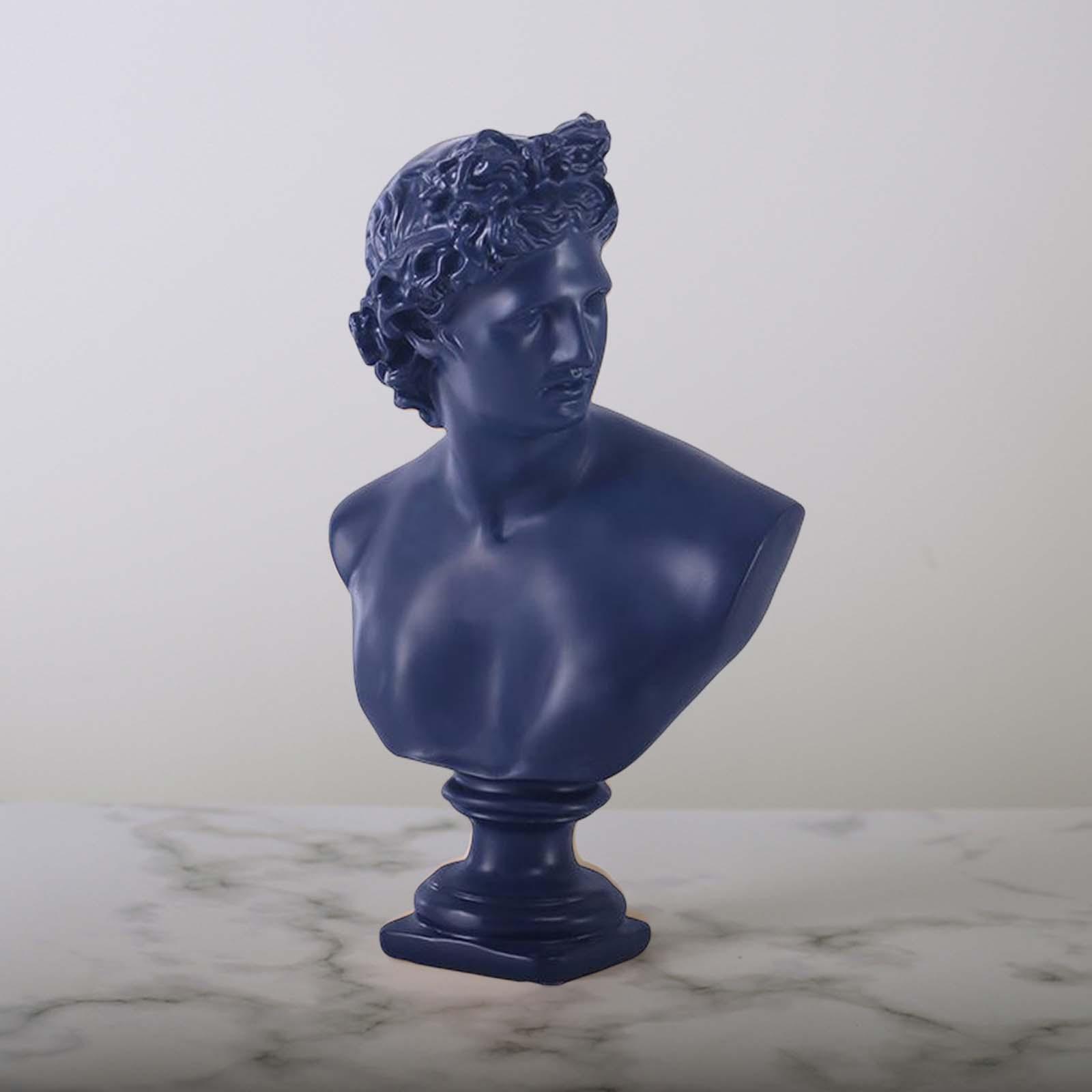 Desktop Goddess Sculpture Sketch Model Figurine Statue Shelf White