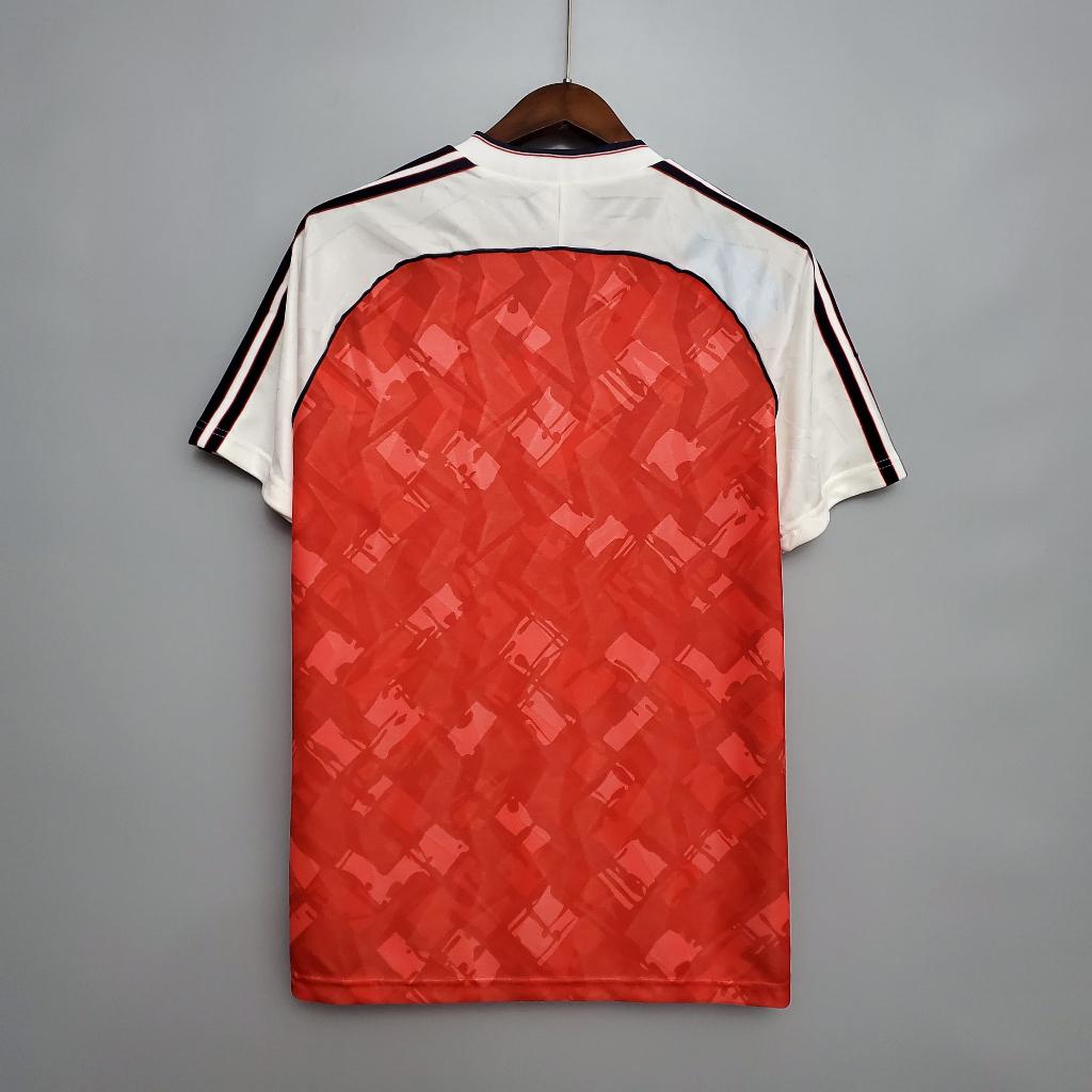 Áo Bóng Đá Retro Arsenal 1990 - Sân Nhà bản cao cấp vải Cotton Polyester
