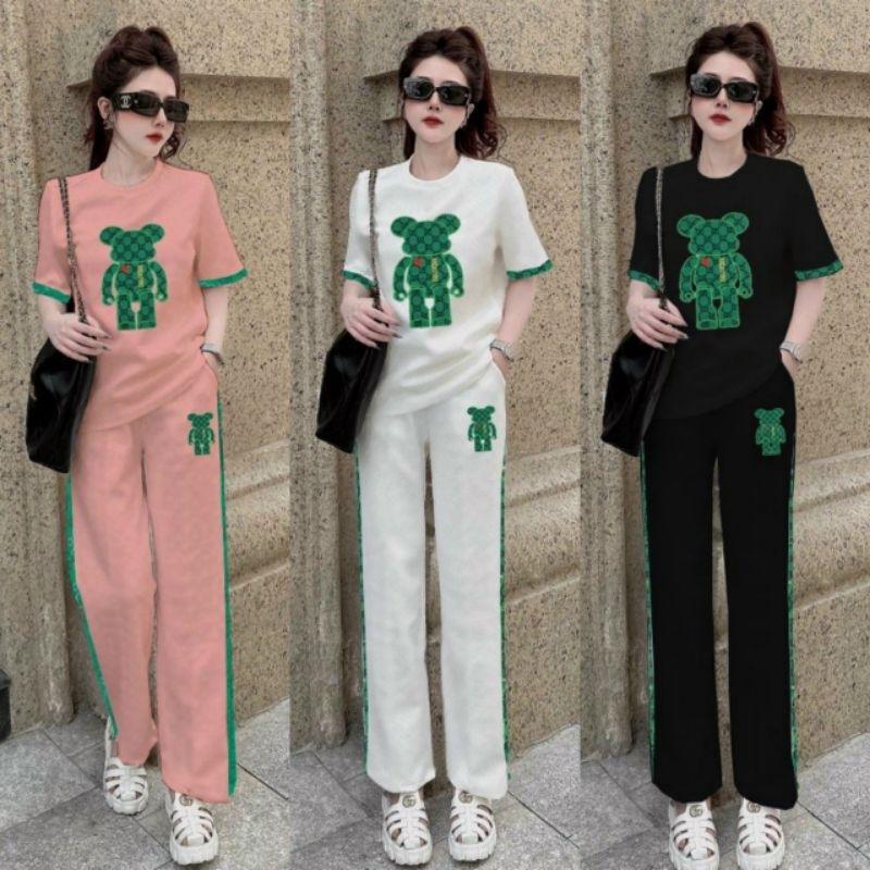 SET BỘ THỜI TRANG ỐNG SUÔNG GẤU THÊU