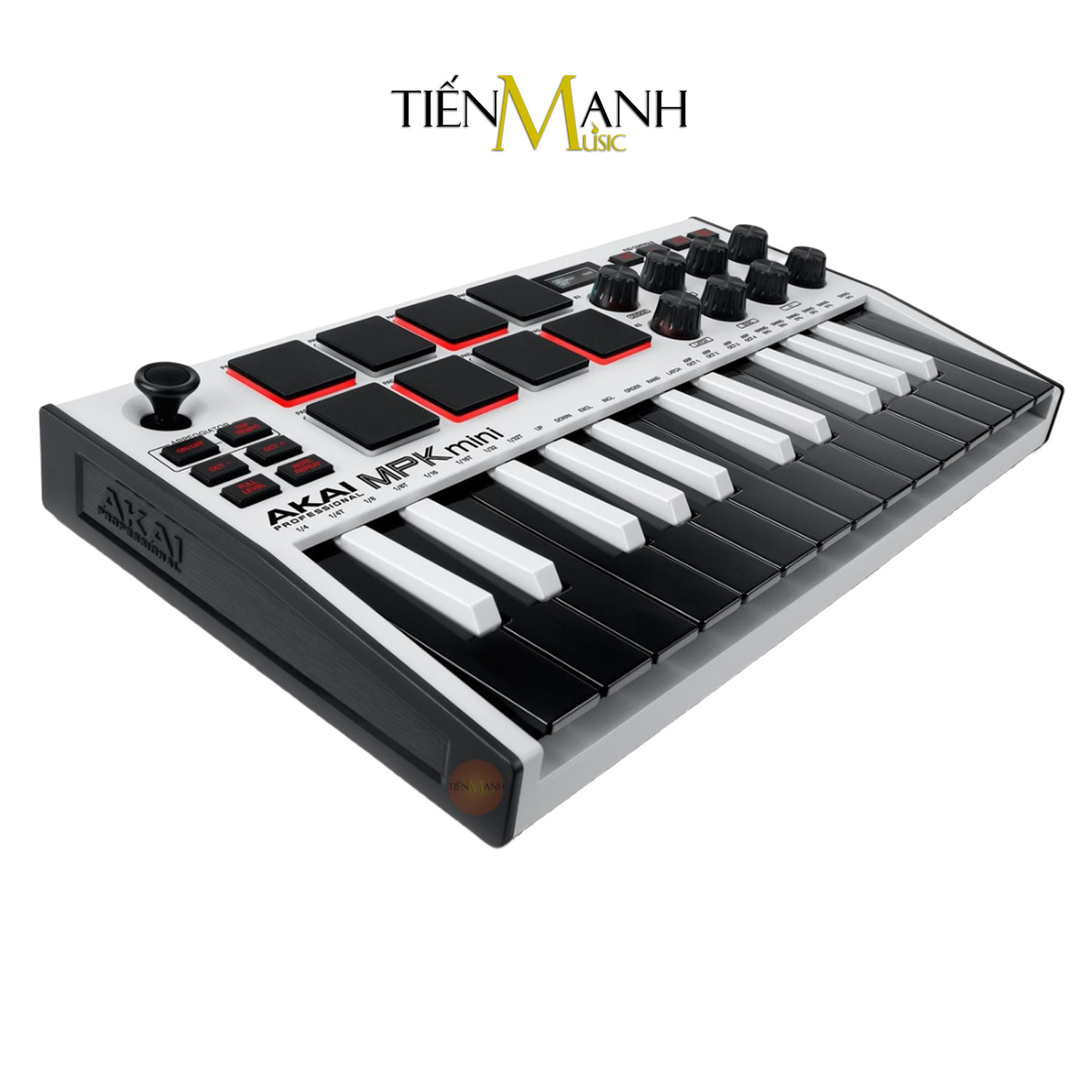 Akai MPK Mini MK3 - Midi Compact Keyboard Controller Bàn Phím Sáng Tác Sản Xuất Âm Nhạc Producer Hàng Chính Hãng - Kèm Móng Gẩy DreamMaker