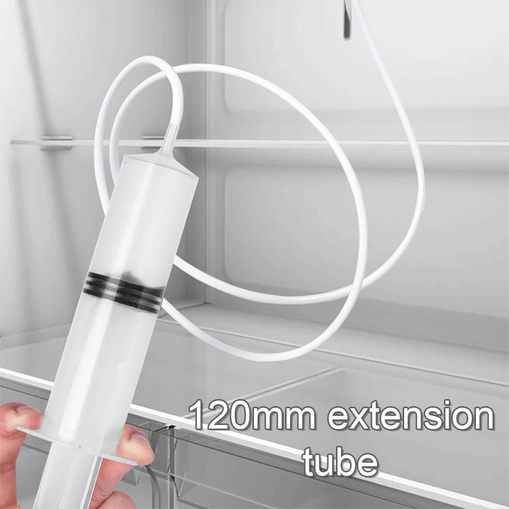 5pcs Refrigerator Drainage Hole Unblocker Fridge Cleaner Refrigerator Cleaning Dredge Tools Set Refrigerator Wash Dredge Suction Hose Brush Kit