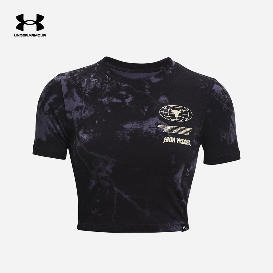 Áo thun thể thao nữ Under Armour Project Rock - 1374888-558