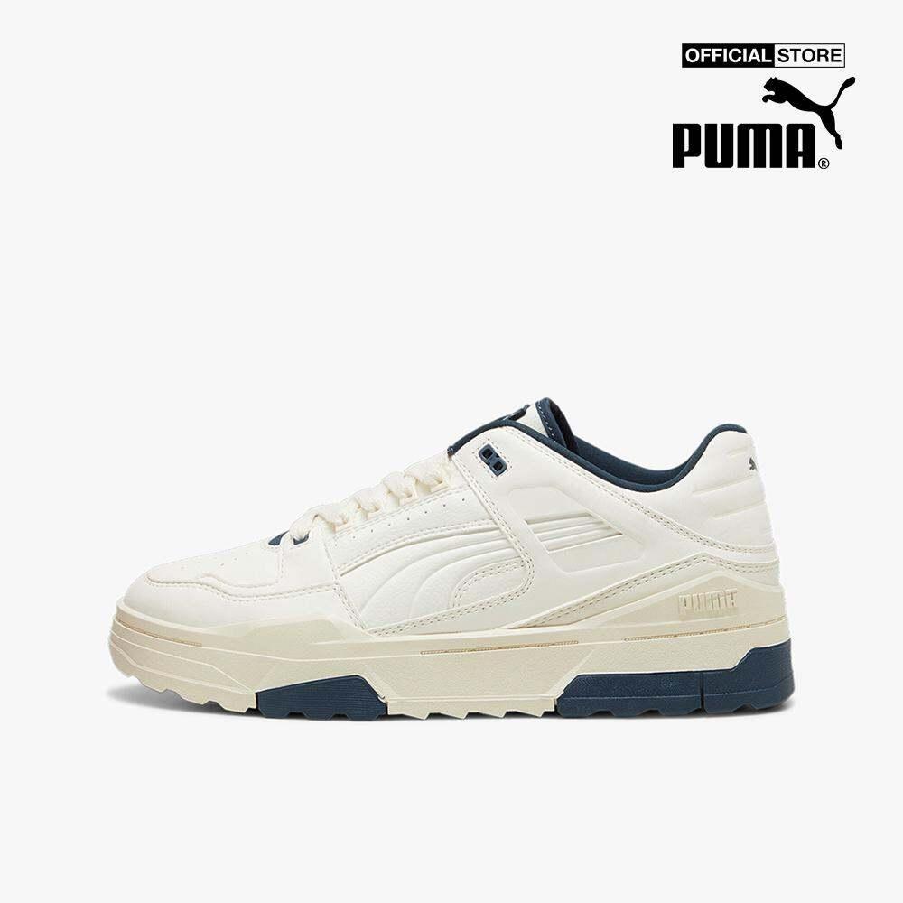 PUMA - Giày sneakers unisex cổ thấp thắt dây trẻ trung 393443